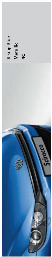 VOLKSWAGEN SCIROCCO - Optional equipment - 17