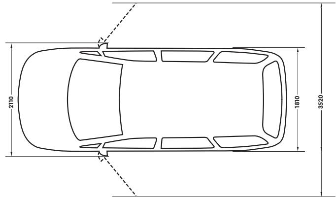 VOLKSWAGEN SHARAN - Dimensions. - 2