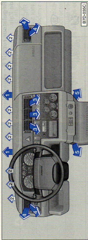 VOLKSWAGEN CARAVELLE - Ventilation (air frais) - 1