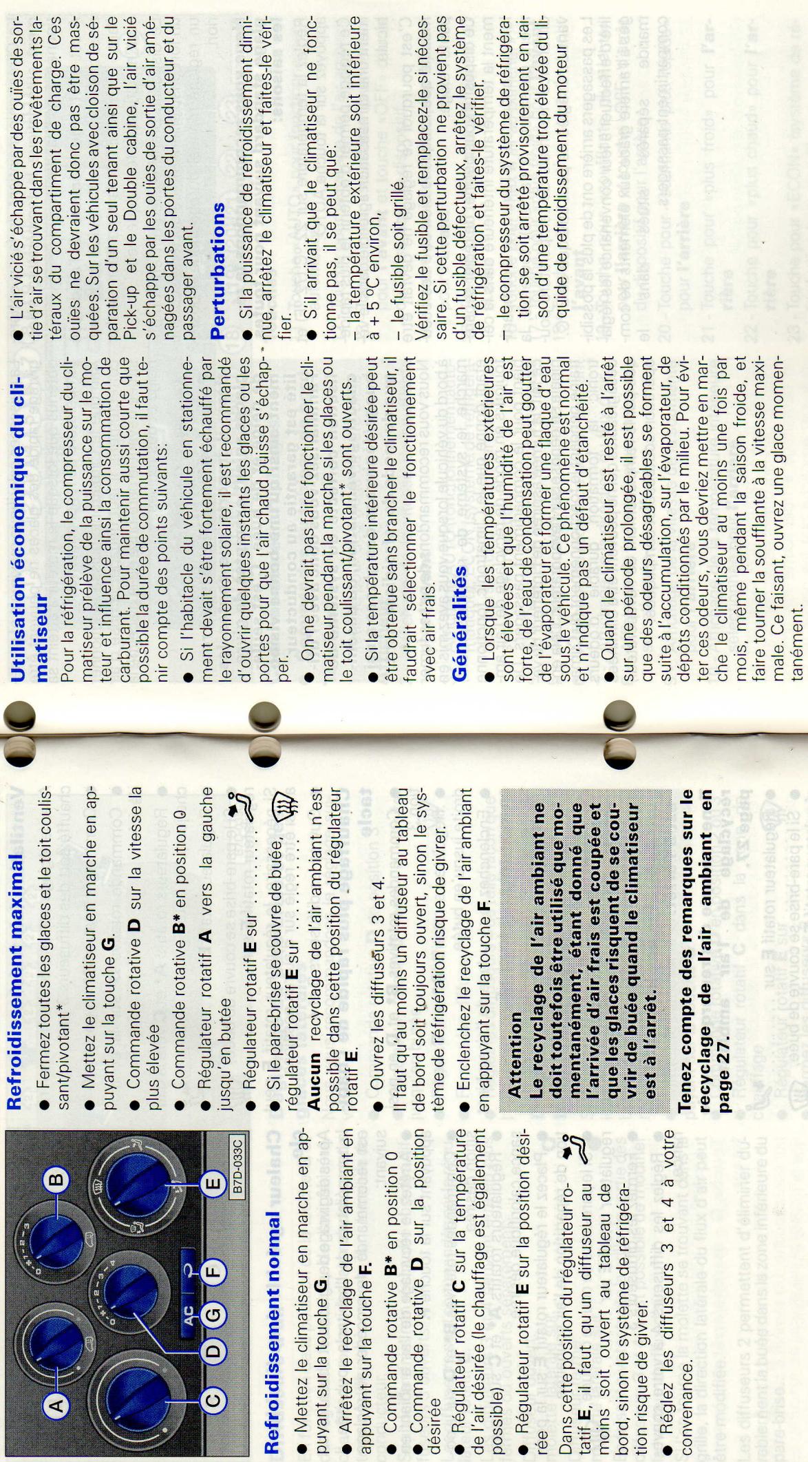 VOLKSWAGEN MULTIVAN - Ventilation (air frais) - 1