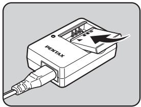 PENTAX Q - Charging the Battery - 2