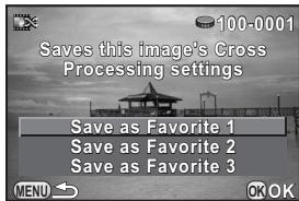 PENTAX Q - Use the e-dial to select a cross processed image. - 1