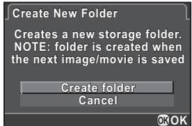 PENTAX Q - Creating New Folders - 1