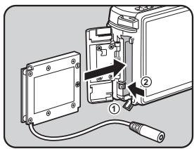 PENTAX Q - Using the AC Adapter (Optional) - 1