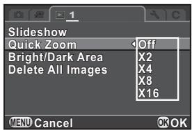 PENTAX Q - Setting thePlayback Display Method - 1