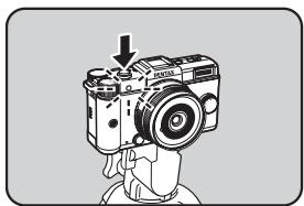 PENTAX Q - Press the shutter release button fully. - 1