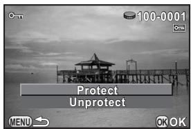 PENTAX Q - Protecting Images from Deletion (Protect) - 3