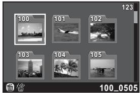 PENTAX Q - Deleting a Folder - 1