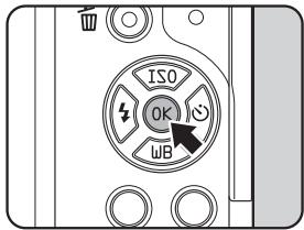 PENTAX Q - Press the OK button. - 1