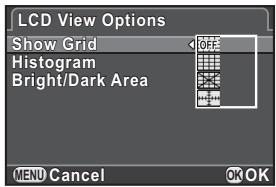 PENTAX Q - Setting the Capture Mode Display Method - 1