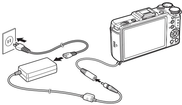 PENTAX Q - Using the AC Adapter (Optional) - 3