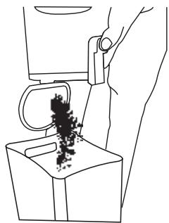HOOVER ALYX - REMOVAL AND EMPTYING OF THE DUST CONTAINER - 4