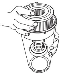 HOOVER ALYX - MAINTAINING THE DUST CONTAINER AND FILTERS - 9