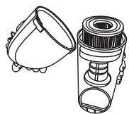 HOOVER ALYX - MAINTAINING THE DUST CONTAINER AND FILTERS - 2