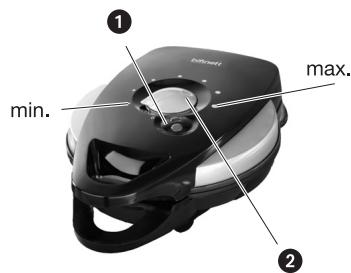 KOMPERNASS BIFINETT KH 1103 MOULE A GAUFRES - Préparer des gaufres - 1
