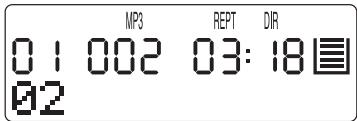 KOMPERNASS EBENCH KH 4438 MP3-CD-PLAYER - Repeated playback of songs in a catalogue - 1