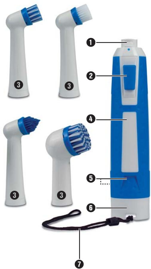 KOMPERNASS KH 4233 ELECTRIC CLEANING BRUSH - ELECTRIC CLEANING BRUSH - 2