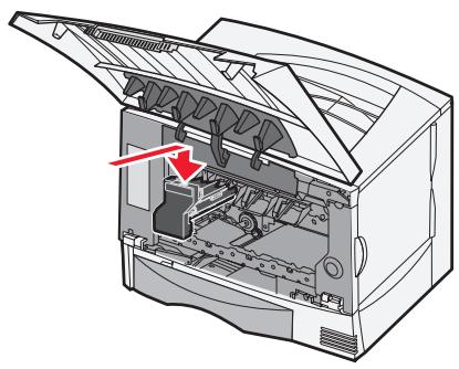 LEXMARK 4600 MFP OPTION - Entfernen der Druckkassettenverpackung - 8