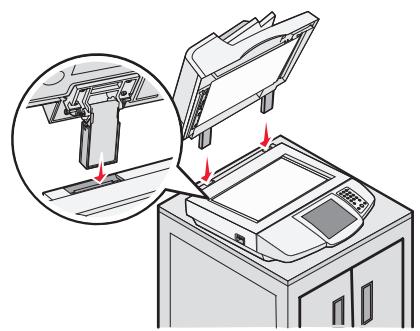LEXMARK 4600 MFP OPTION - Aufstellen des Scanners - 2