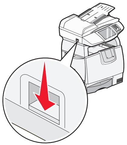 LEXMARK 4600 MFP OPTION - Entsperren des Scanners - 1