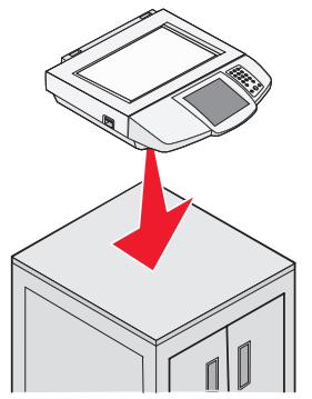 LEXMARK 4600 MFP OPTION - Aufstellen des Scanners - 1