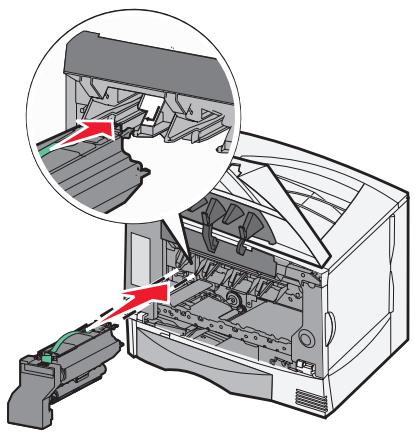 LEXMARK 4600 MFP OPTION - Entfernen der Druckkassettenverpackung - 7