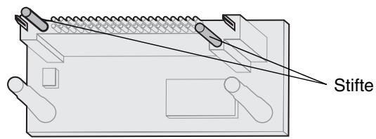 LEXMARK 4600 MFP OPTION - Installieren von Firmware-Karten - 1