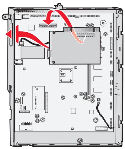 LEXMARK 4600 MFP OPTION - Installieren der Schnittstellenkarte - 3