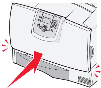 LEXMARK 4600 MFP OPTION - Entfernen der Druckkassettenverpackung - 10