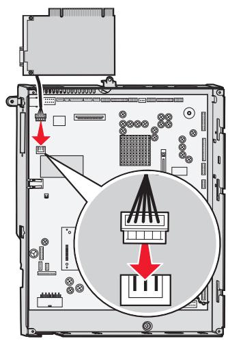 LEXMARK 4600 MFP OPTION - Installieren der Schnittstellenkarte - 2