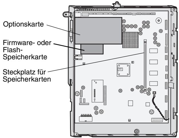 LEXMARK 4600 MFP OPTION - Zugreifen auf die Systemplatine des Druckers - 2
