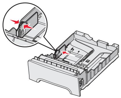 LEXMARK C530 - Einlagen von Druckmedien in das Standardfach - 2
