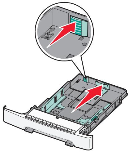 LEXMARK C544 - Einlagen von Druckmedien in das Standard-250-Blatt-Fach - 3