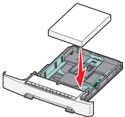 LEXMARK C544 - Einlagen von Druckmedien in das Standard-250-Blatt-Fach - 5