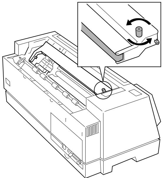 LEXMARK FORMS PRINTER 4227 PLUS - Installing the Ribbon Cartridge - 6