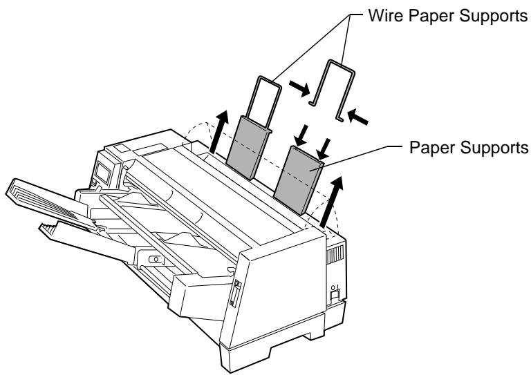 LEXMARK FORMS PRINTER 4227 PLUS - Installing the Auto Sheet Feeder - 4