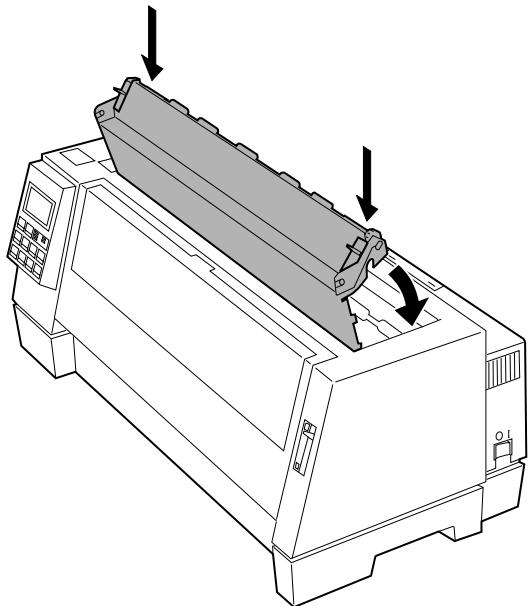 LEXMARK FORMS PRINTER 4227 PLUS - Installing the Ribbon Cartridge - 7