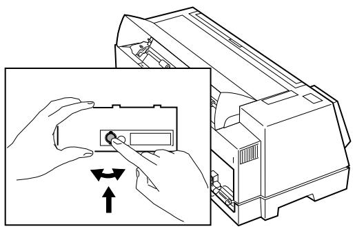 LEXMARK FORMS PRINTER 4227 PLUS - Installing the Tractor 2 Feeder - 5