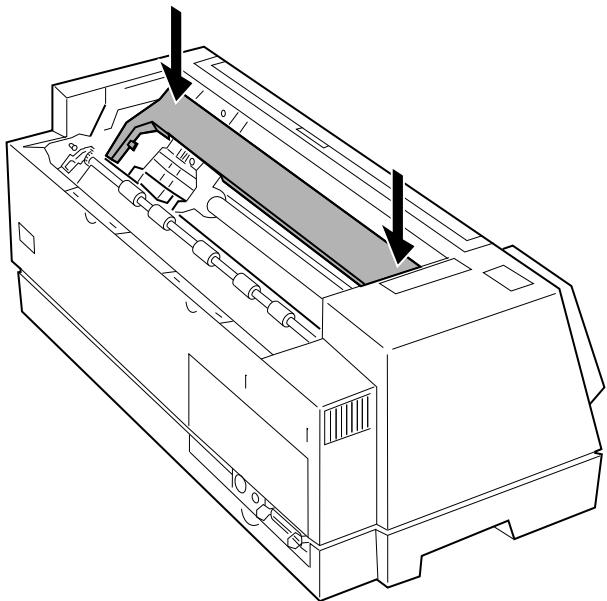 LEXMARK FORMS PRINTER 4227 PLUS - Installing the Ribbon Cartridge - 5