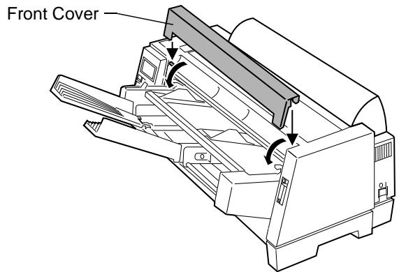 LEXMARK FORMS PRINTER 4227 PLUS - Installing the Auto Sheet Feeder - 5