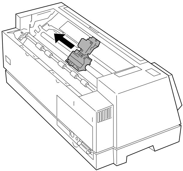 LEXMARK FORMS PRINTER 4227 PLUS - Installing the Ribbon Cartridge - 1