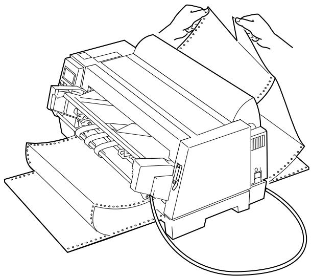 LEXMARK FORMS PRINTER 4227 PLUS - Parking Continuous Forms and Changing Tractor Feeders - 1