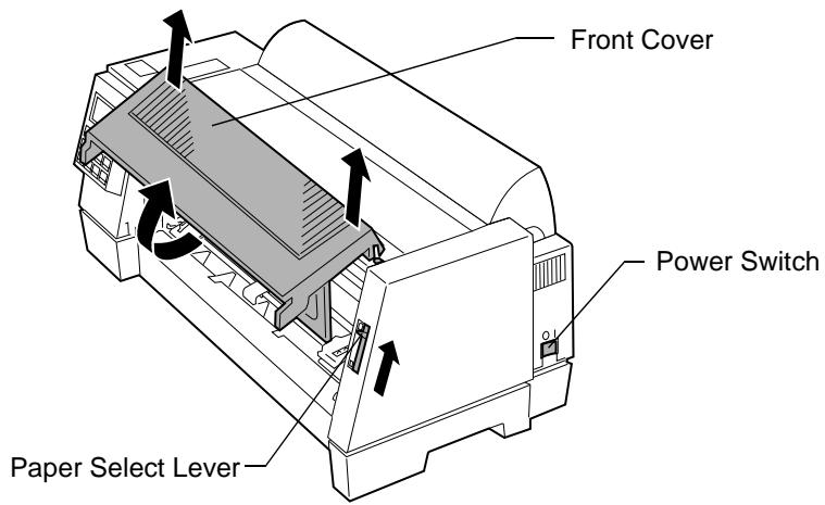 LEXMARK FORMS PRINTER 4227 PLUS - Installing the Auto Sheet Feeder - 1