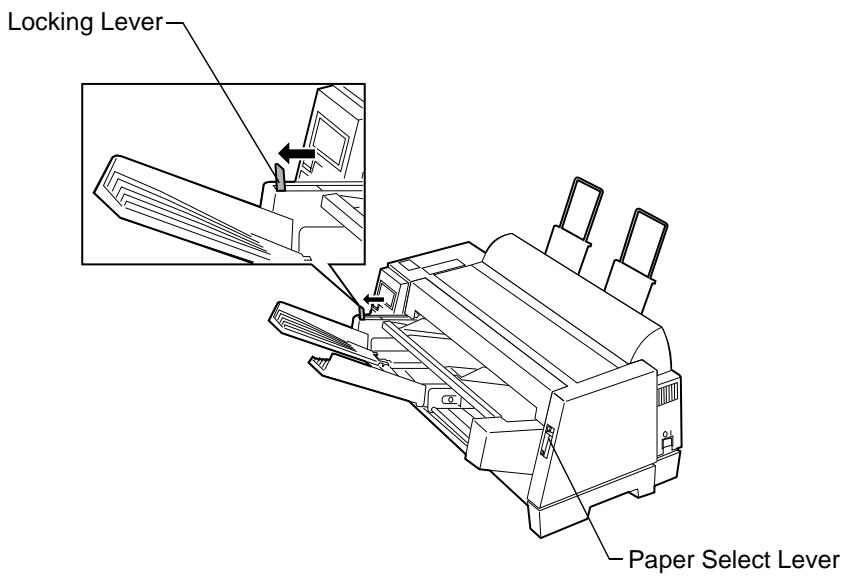 LEXMARK FORMS PRINTER 4227 PLUS - Loading Paper for Auto Sheet Feeder Manual Feed - 1