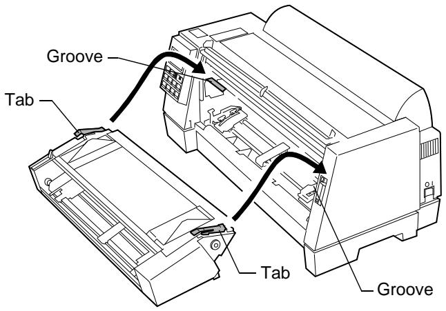 LEXMARK FORMS PRINTER 4227 PLUS - Installing the Auto Sheet Feeder - 2