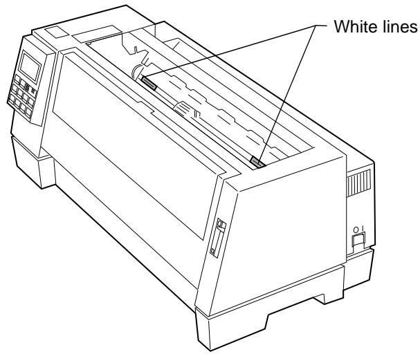 LEXMARK FORMS PRINTER 4227 PLUS - Setting TOF for Continuous Forms - 1