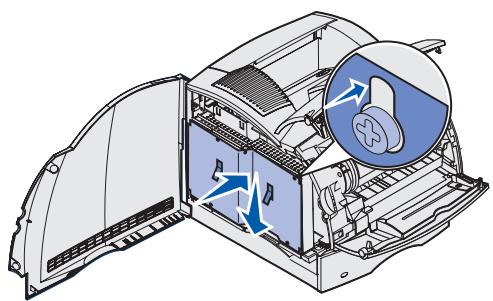 LEXMARK T630 VE - Austauschen der Abschirmung - 1