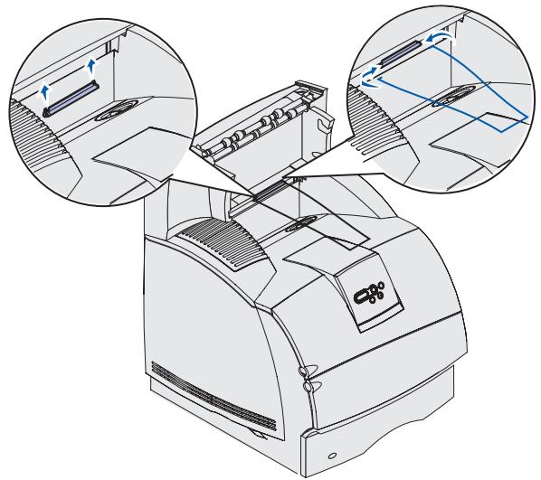LEXMARK T630 VE - Installieren von Ausgabeerweiterungen - 5