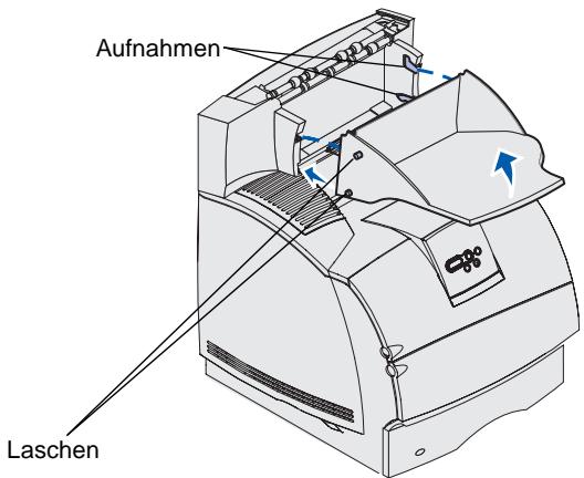 LEXMARK T630 VE - Installieren von Ausgabeerweiterungen - 6