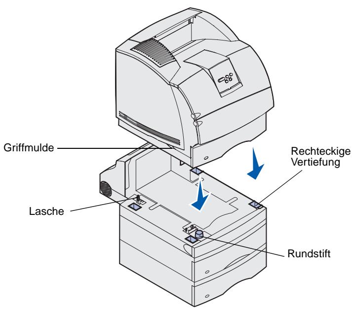 LEXMARK T630 VE - Konfigurieren des Druckers - 1